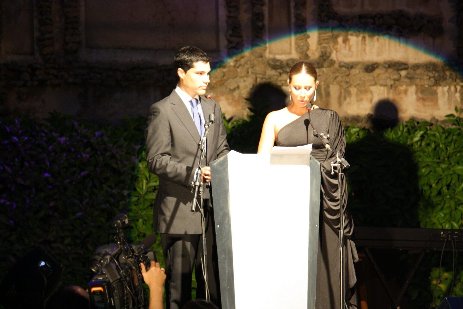 Presentadores Gala Premios Blogosur