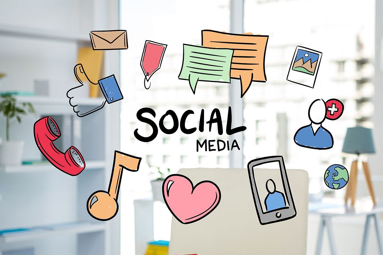 Social Media Composición