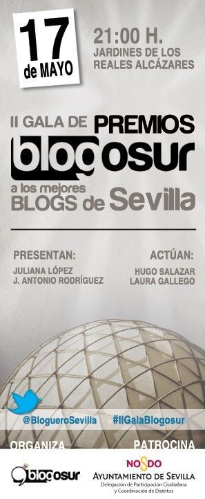Cartel II Gala Premios Blogosur Cartel II Gala Premios Blogosur