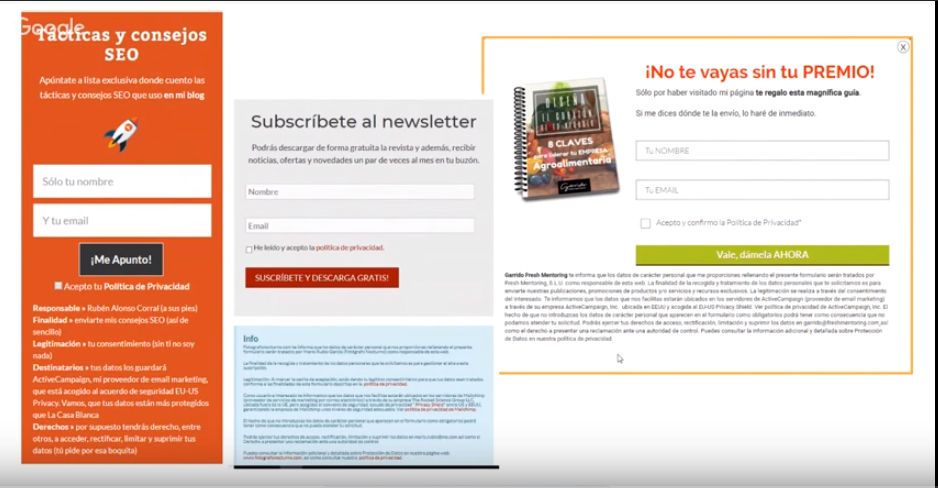 Modelo formulario legal ROPD2 blog Modelo formulario legal ROPD2